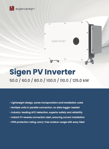 Photo of Sigen inverter